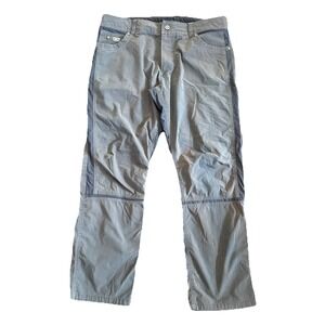 Kuhl Radikl Hiking Pants Mens 38x32 Green Stretch Outdoor